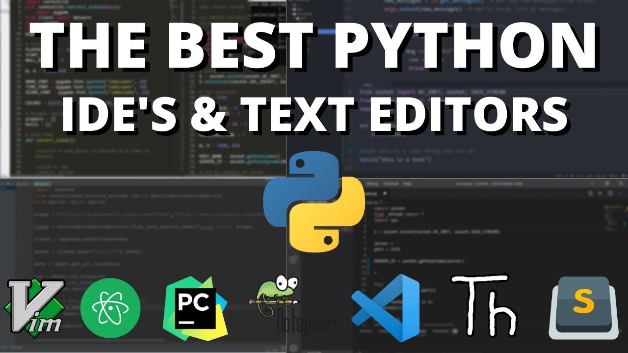 Best IDEs for Python Programming A Comprehensive Guide